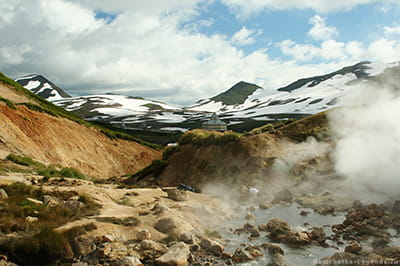 горячие источники на Камчатке