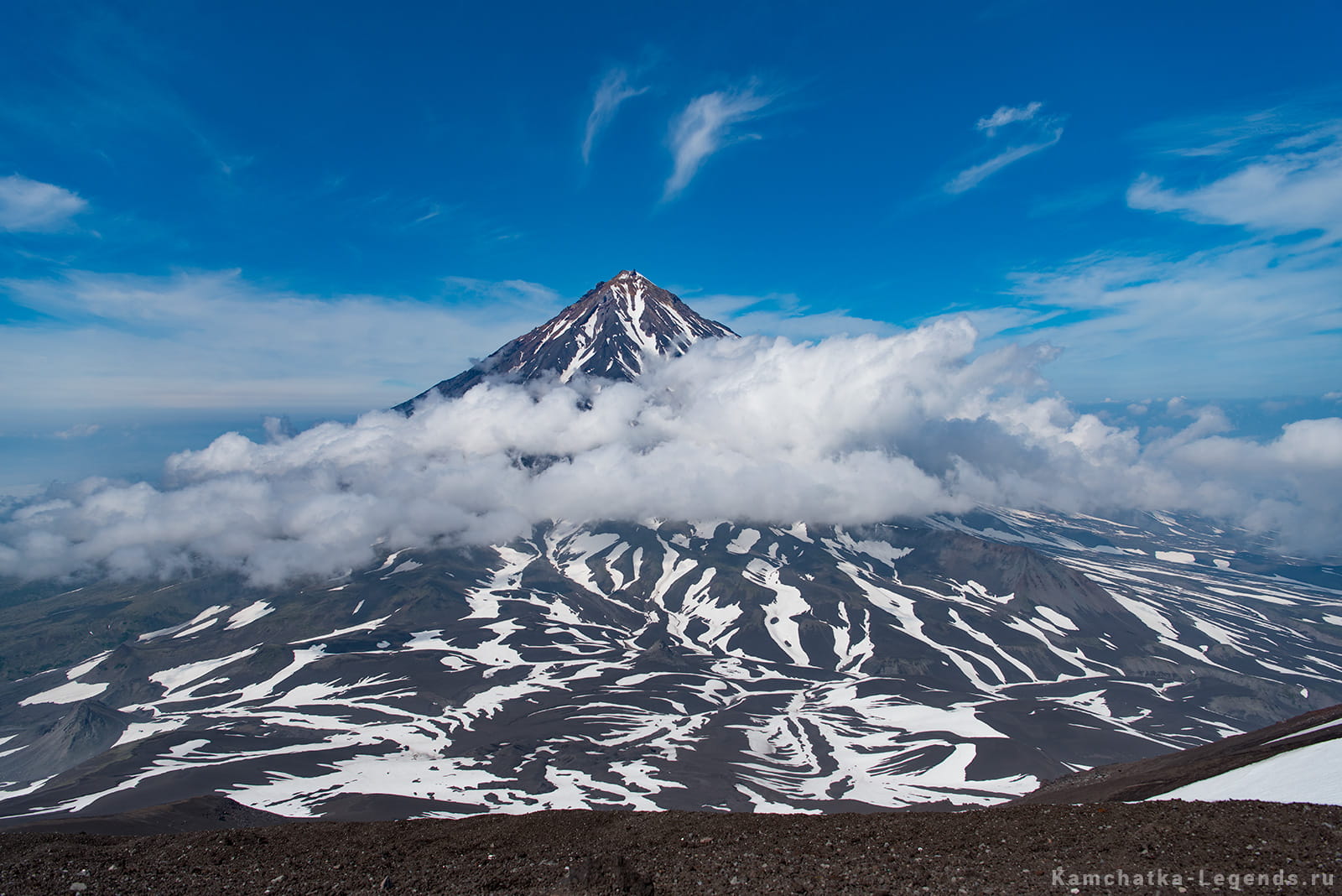 Спящая красавица вулкан на камчатке фото